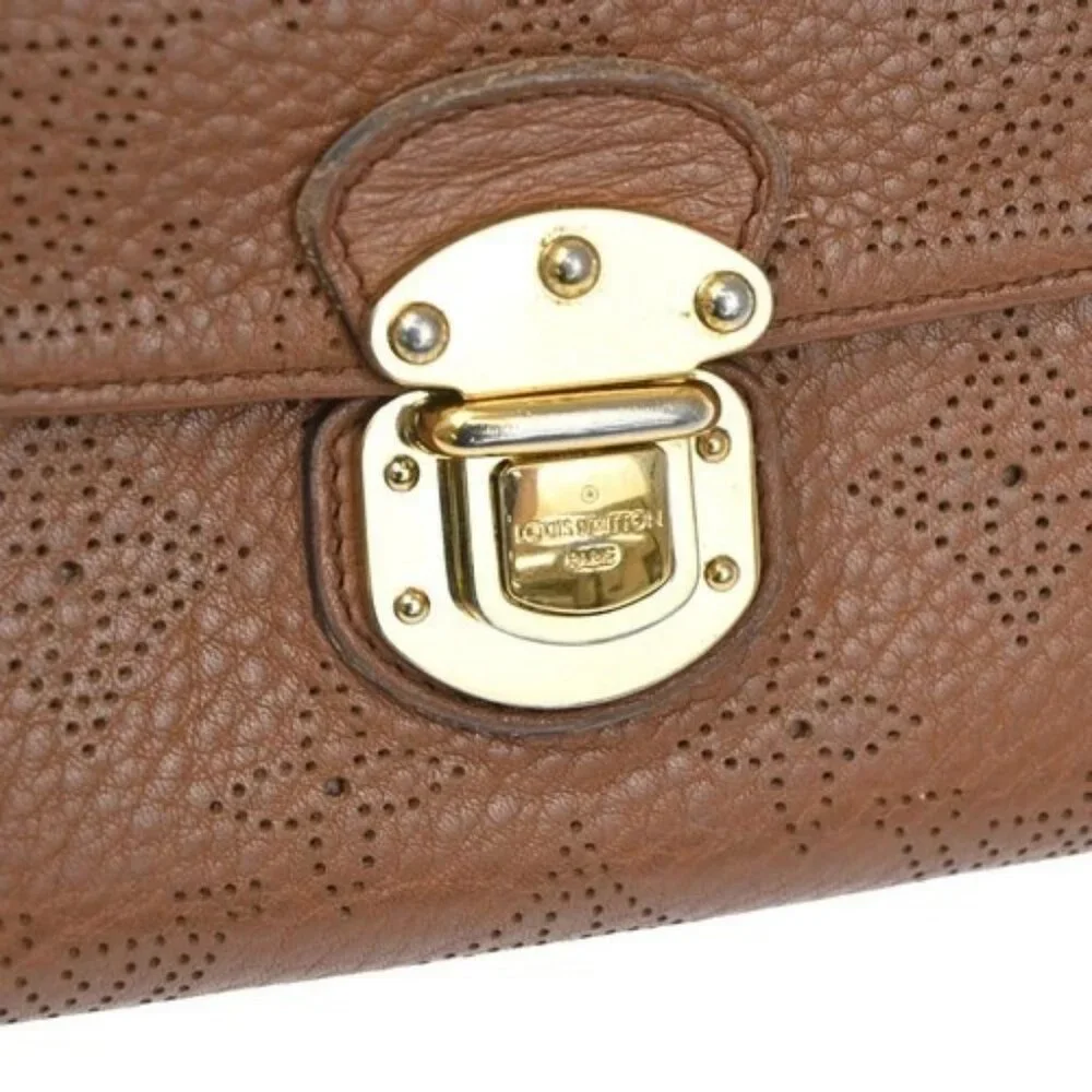 LOUIS VUITTON Amelial Wallet Monogram Mahina Leather BN M58157 69TA434 - Picture 8 of 14